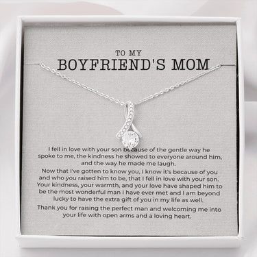 Gift to My Boyfriend's Mom Necklace with Gift Box 109